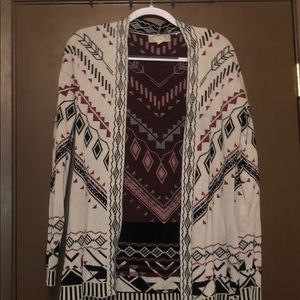Patterned Cardigan